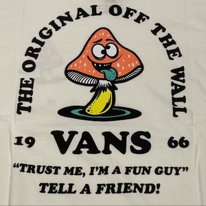 Vans | Shirts | Vans Fun Guy Mushroom 